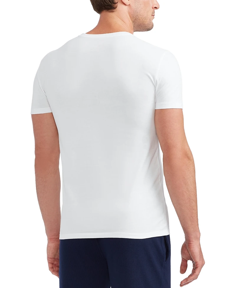 Polo Ralph Lauren Men's 3-Pack Slim-Fit Classic Cotton Crew Undershirts