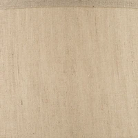 Springcrest Taupe Linen Small Hardback Drum Lamp Shade 15" Top x 16" Bottom x 11" Slant x 11" High (Spider) Replacement with Harp
