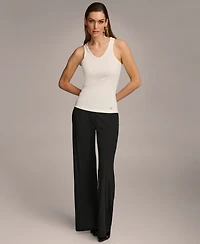 Donna Karan Women's Sleeveless Fitted Tank Top