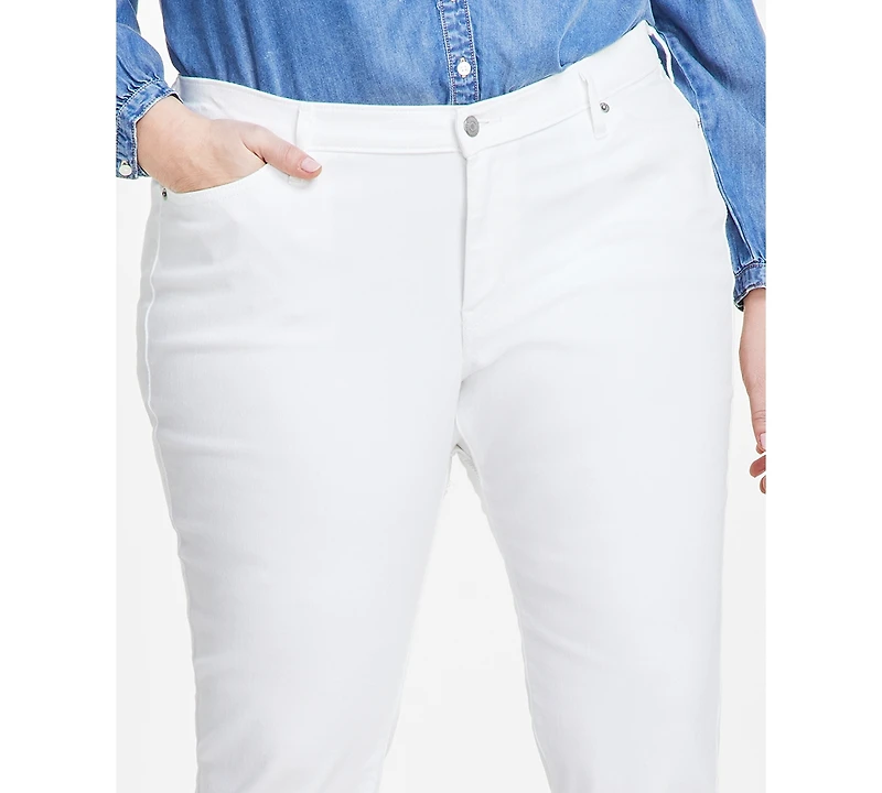 Levi's Trendy Plus Size Classic Straight Leg Jeans
