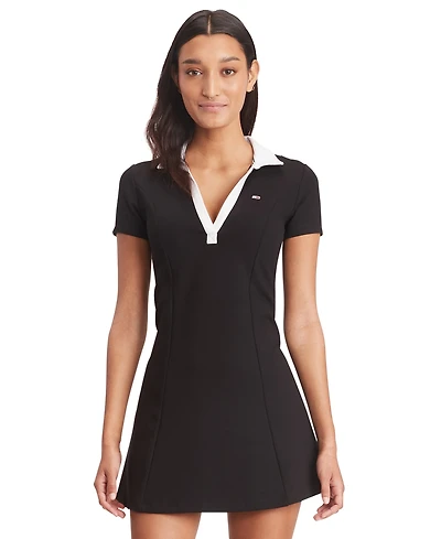 Tommy Jeans Women's Johnny-Collar Tennis Dress