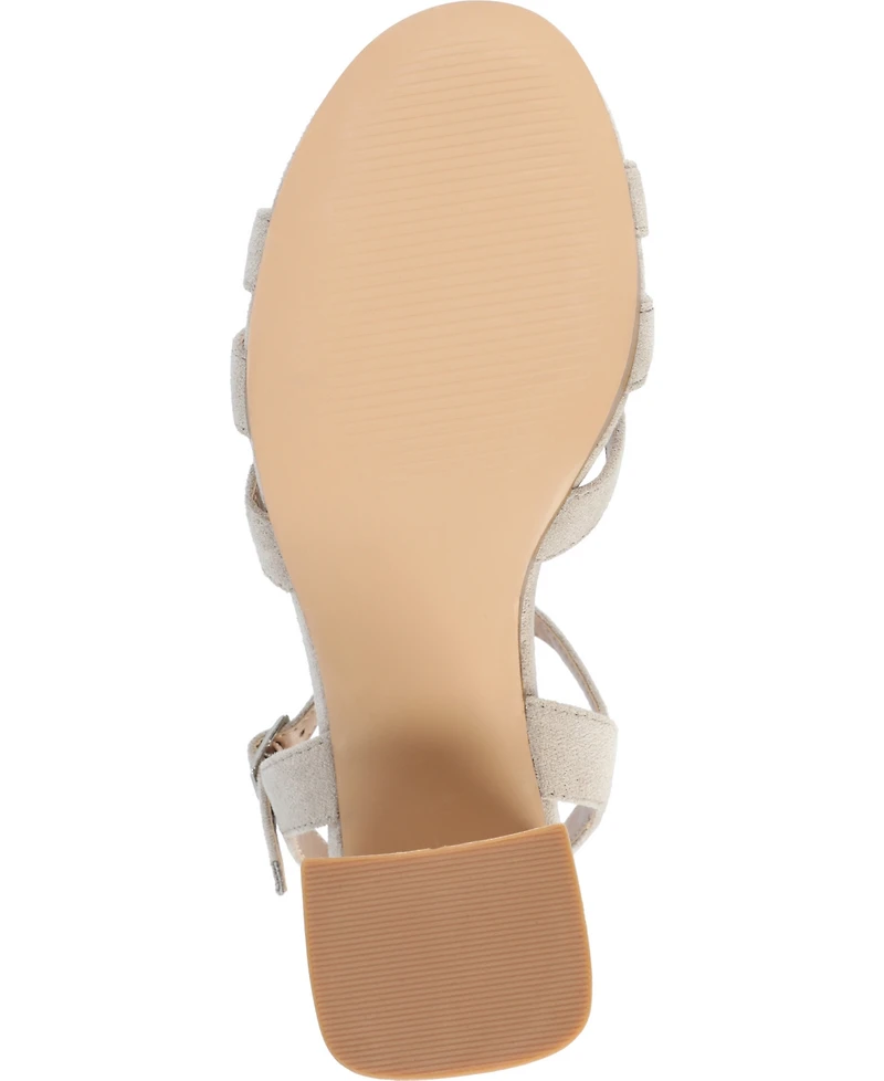 Journee Collection Women's Alyce Platform Sandals