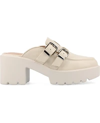 Journee Collection Women's Brydie Platform Mules