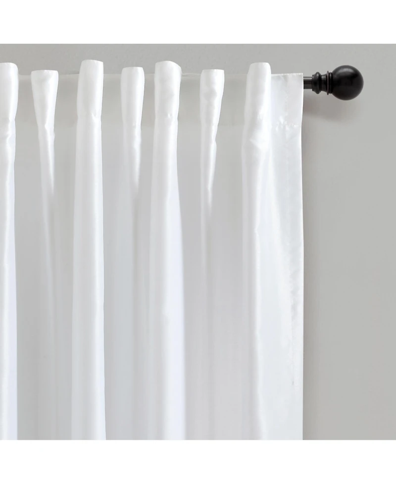 Prima Back Tab Window Curtain Panels