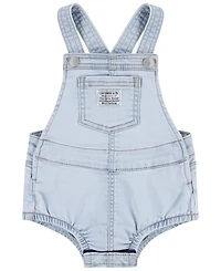 Levi's Baby Girls Sleeveless Denim Shortalls