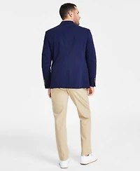Club Room Mens Unstructured Blazer Quincy Plaid Shirt Four Way Stretch Pants Created For Macys