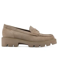 White Mountain Women's Gunner Lug Sole Loafers