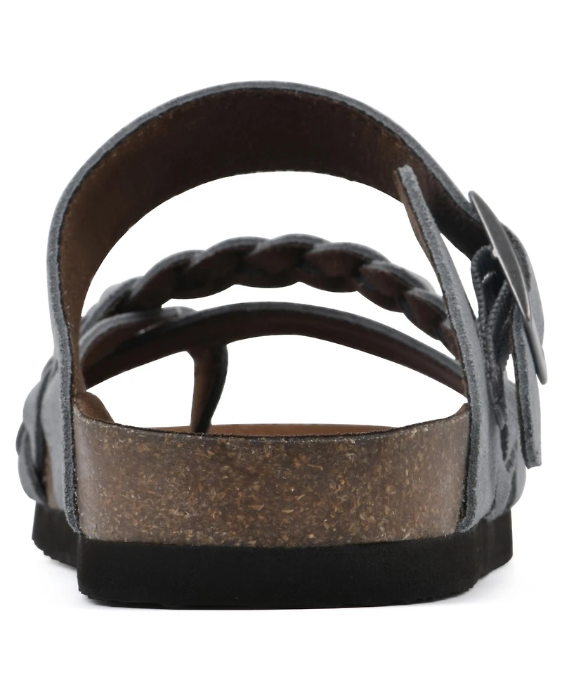 White Mountain Women's Hazy Footbed Sandals