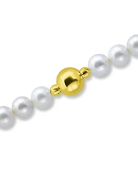 Macy's White Shell Pearl Stretch Bracelet