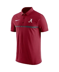 Men's Nike Crimson Alabama Crimson Tide Coaches Performance Polo Shirt