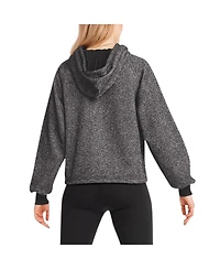 Women's Dkny Sport Black Philadelphia Eagles Debbie Dolman Raglan Pullover Hoodie