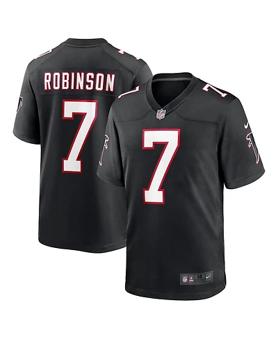 Nike Men's Bijan Robinson Atlanta Falcons 2023 Nfl Draft First Round Pick Throwback Game Jersey