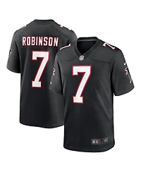 Nike Men's Bijan Robinson Atlanta Falcons 2023 Nfl Draft First Round Pick Throwback Game Jersey