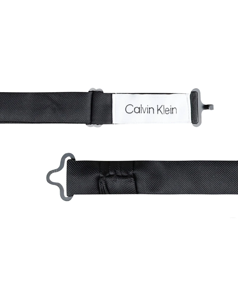 Calvin Klein Boys Unison Solid Pre-Tied Bow Tie