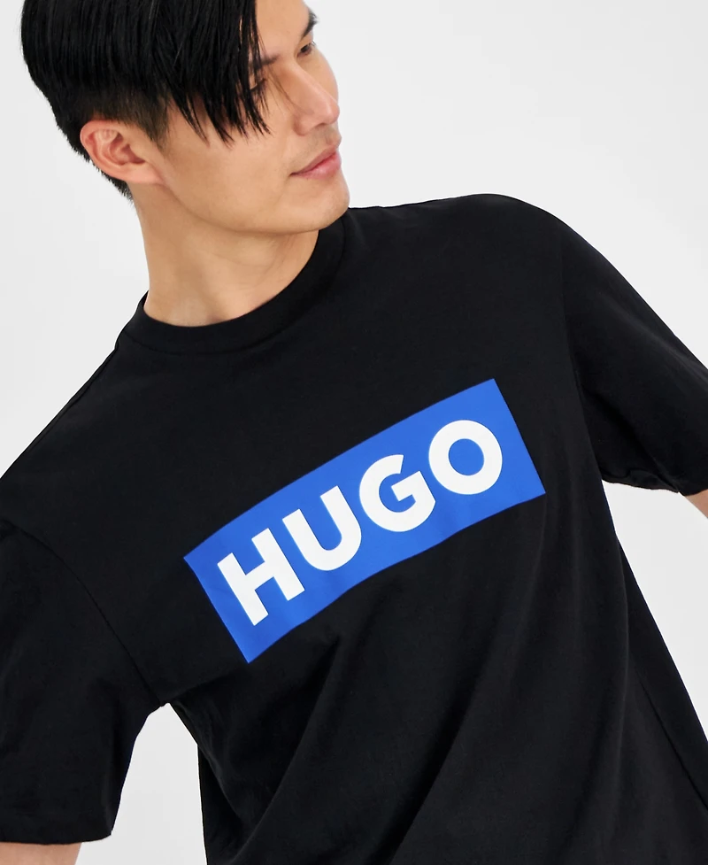 Hugo by Boss Men's Short Sleeve Crewneck Logo Graphic T-Shirt
