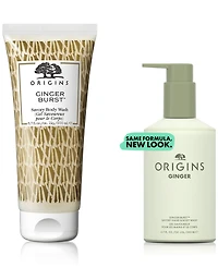 Origins Ginger Burst Savory Hand & Body Wash, 6.7 oz.