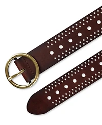 Levi's Women's Adjustable Laser Cut Leather Belt