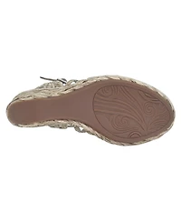 Impo Women's Omalia Raffia Platform Wedge Sandals