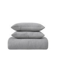 Truly Soft Textured Waffle 2 Piece Comforter Set, Twin/Twin Xl
