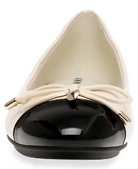 Anne Klein Women's Luci Cap Toe Ballet Flats
