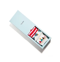 Stems Women's Festive Socks Gift Set of Three