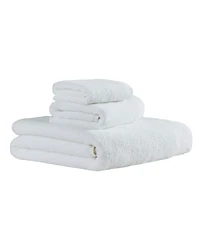 Calvin Klein Entwine Solid Cotton Terry 3-Piece Towel Set