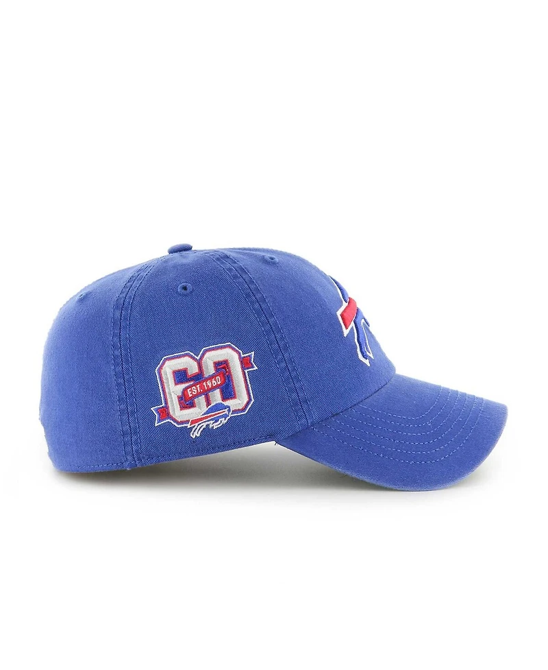 Men's '47 Brand Royal Buffalo Bills Sure Shot Franchise Fitted Hat