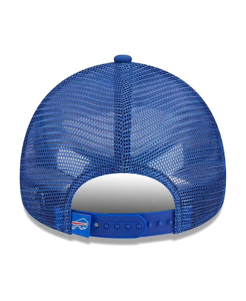 Men's New Era Royal Buffalo Bills Caliber Trucker 9FORTY Adjustable Hat
