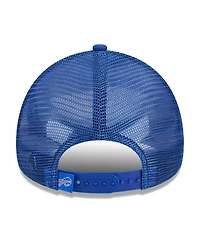 Men's New Era Royal Buffalo Bills Caliber Trucker 9FORTY Adjustable Hat