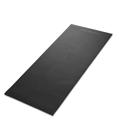 Philosophy Gym Exercise Equipment Mat 36 x 84-Inch, 6mm Thick High Density Pvc Floor Mat for Ellipticals, Treadmills, Rowers, Stationary Bikes