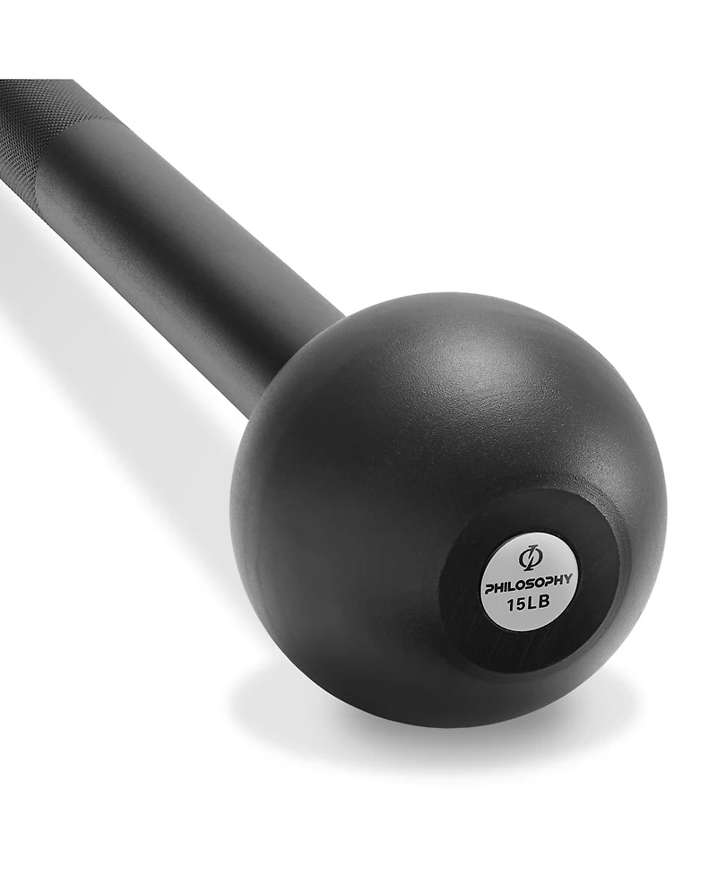 Philosophy Gym Steel Mace Bell Lb, Mace Club for Strength Training