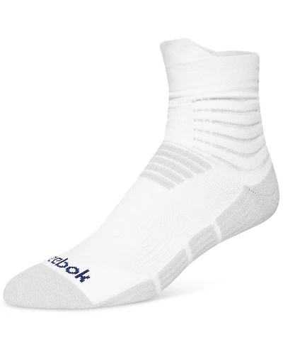 Reebok Men's Select Terry Basketball Quarter Socks