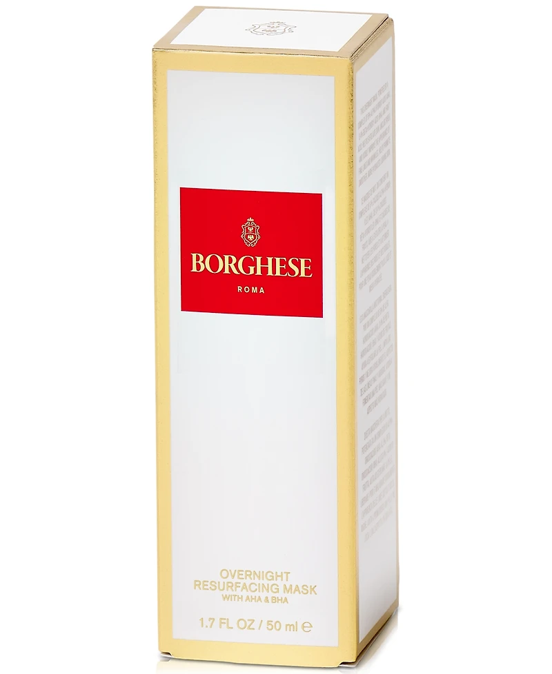 Borghese Overnight Resurfacing Mask With Aha & Bha