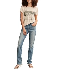 Lucky Brand Women's Mid-Rise Sweet Straight-Leg Jeans