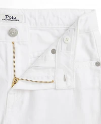 Polo Ralph Lauren Big Girls Frayed Cotton Denim Shorts