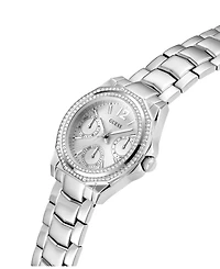 Guess Women's Analog Silver-Tone Stainless Steel Watch 36mm