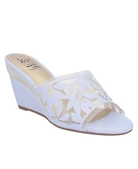 Impo Women's Vasha Floral Wedge Dress Sandals