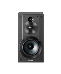 Sony SSCS5 3-Way 3-Driver Bookshelf Speaker System (Black, Pair)