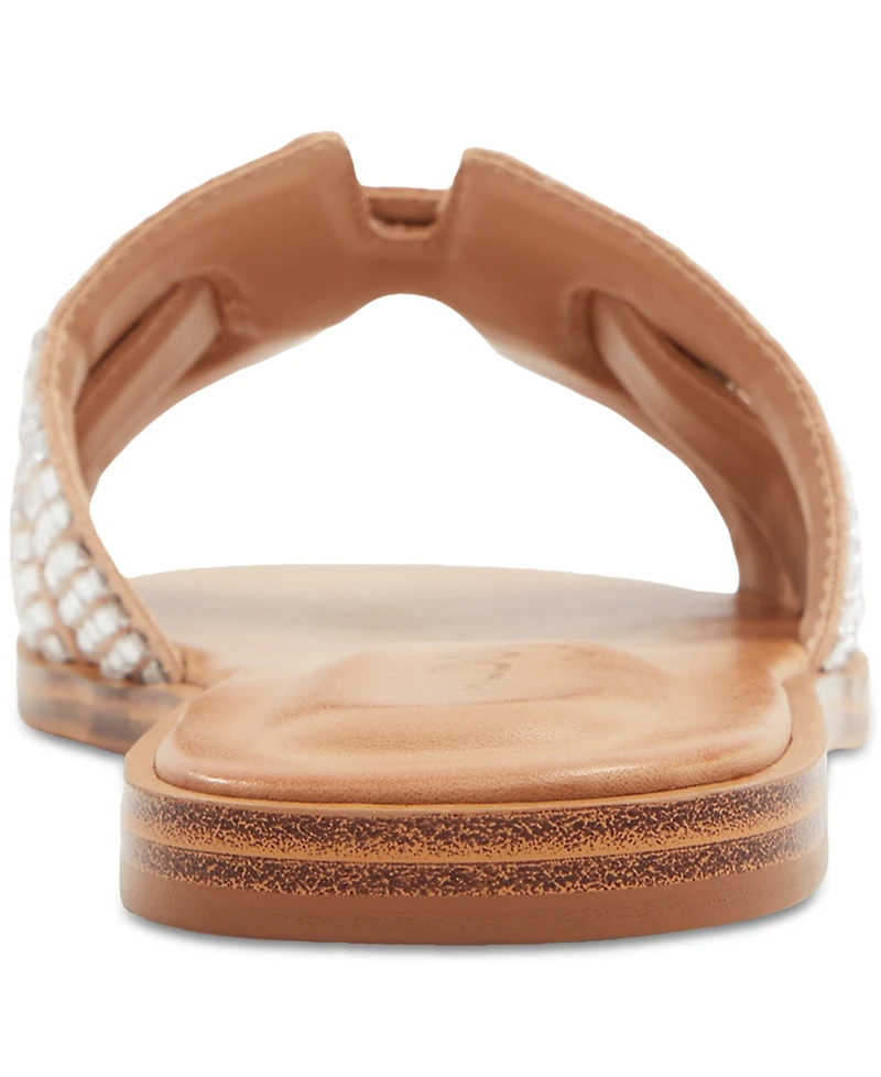 Aldo Women's Elenaa Studded Flat Slide Sandals