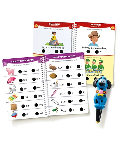 Educational Insights Hot Dots Jr. Let's Master Kindergarten Reading Book
