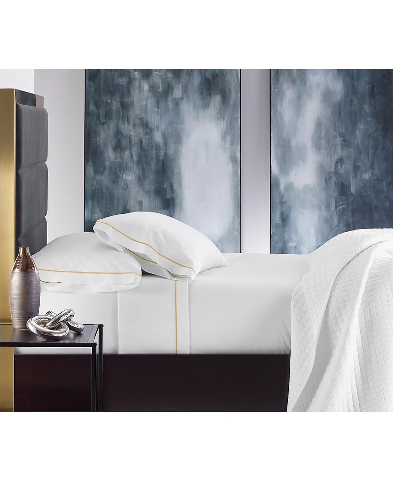 Hotel Collection Italian Percale 100% Cotton Pillowcase Pair, King, Exclusively at Macy's
