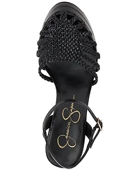 Jessica Simpson Women's Inaia Woven Platform Dress Sandals