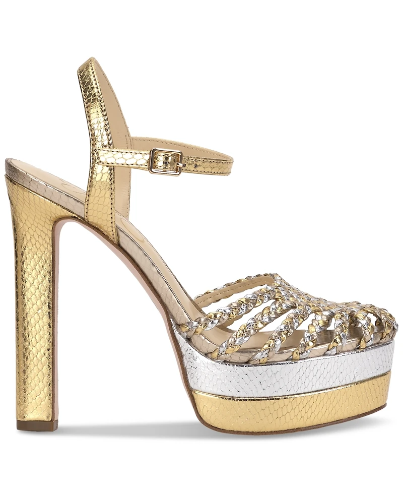 Jessica Simpson Women's Inaia Woven Platform Dress Sandals