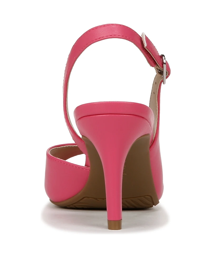 LifeStride Women's Teller 2 Slingback Peep Toe Pumps