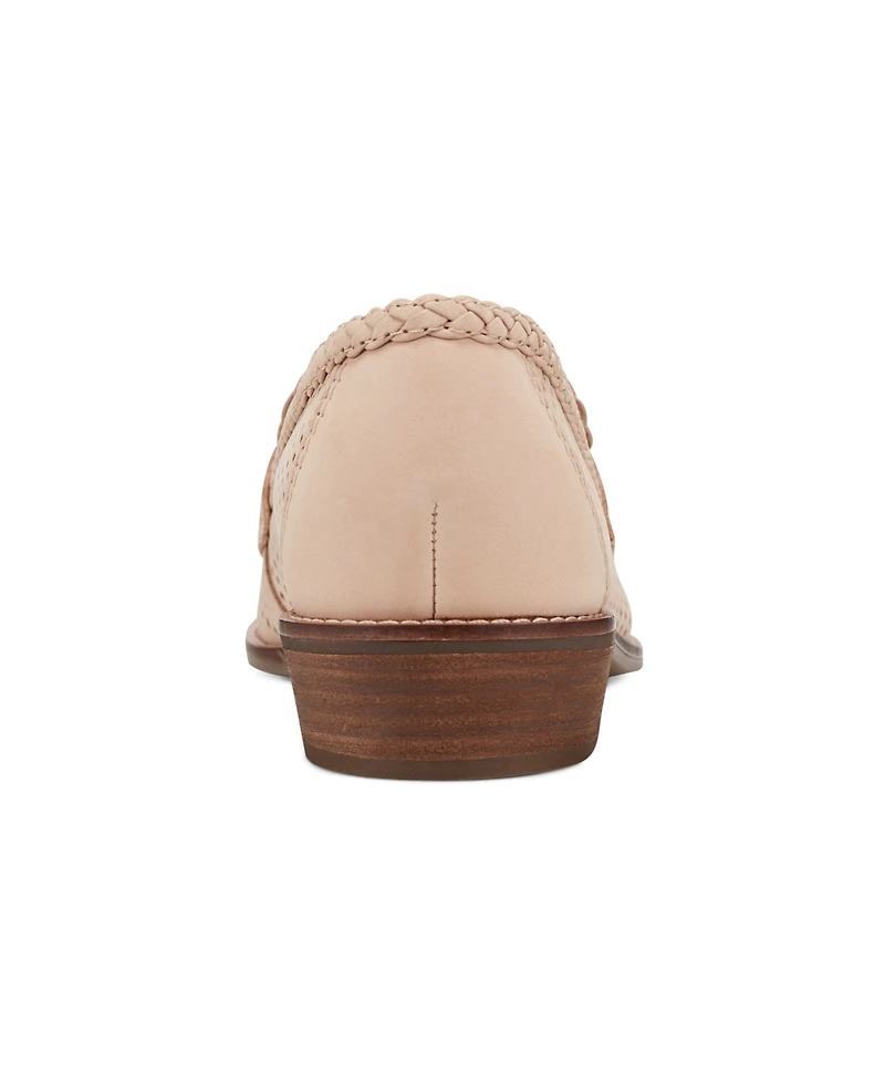 Earth Women's Evvie Perforated Leather Slip-On Loafers