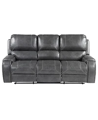 Keily 86" Manual Recliner Sofa Grey