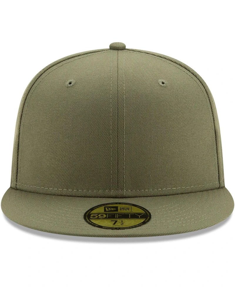 Men's New Era Green Blank 59FIFTY Fitted Hat