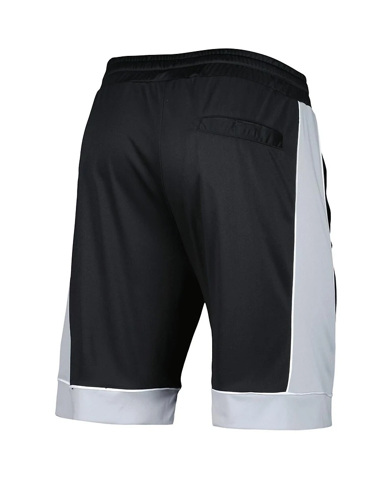 Men's G-iii Sports by Carl Banks Black, Silver Las Vegas Raiders Fan Favorite Fashion Shorts