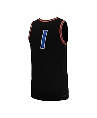 Men's Nike #1 Black Boise State Broncos Replica Basketball Jersey