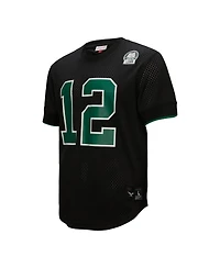 Men's Mitchell & Ness Randall Cunningham Black Philadelphia Eagles Retired Player Name Number Mesh Top